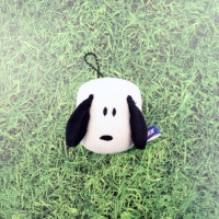 스누피 캠핑 시리즈 마시멜로우 가방고리 키링