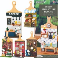 스누피 우드스탁 미니어쳐 보드 피규어 6종풀세트