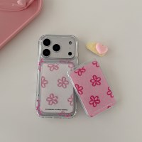 fiber flower [맥세이프 투명 카드지갑]