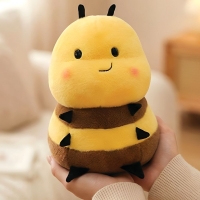 꼬마 꿀벌 인형 귀여운 동물 애착 선물 쿠션 액막이 남자 여자 학생 