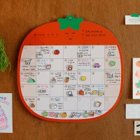 백반 먼슬리 자석보드 달력 - 토마토 BB743