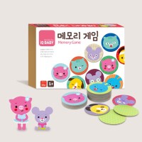 블루래빗 아이큐 토이 메모리 게임 기억력 두뇌 발달 사각 패키지
