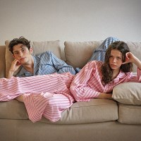 (uni) 스탠다드 뉴욕 긴팔 파자마 3Color
