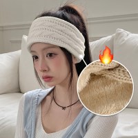 [퍼안감] 에클 꽈배기 꼬임 니트 헤어밴드 (26HB010)