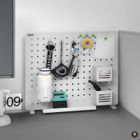 PEG520 무타공 페그보드 책상타공판 보드 악세서리