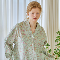 이린 긴팔 여성페어 웜민트 (40수)