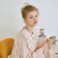 쥬엘리 긴팔 투피스 라이트핑크 (40수)