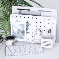 PEG-LAPTOP 무타공 페그보드 책상타공판 보드 악세서리