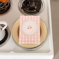 러브케이크바스켓 cherry plate line note