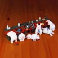 [먼데이브루스 시리즈2] 퇴근 후엔 술 한잔 (6종) 피규어