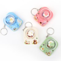 계란 후라이 딸깍이 키링 스트레스해소 피젯토이