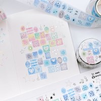 [키스컷] 제제유니버스_3D은박_드림 엔젤 조각_투명