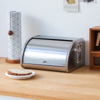 스텐 브레드박스 영양제 과자 물티슈 보관함 식탁정리함