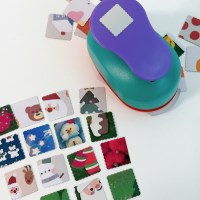 우표 모양 네모 사각 종이 펀치 펀칭기 빈티지 다꾸 용품 템 펀치기 