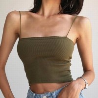 여성용 짧은 플랫 칼라 조끼 아우터웨어 여름 이너웨어 lf1248
