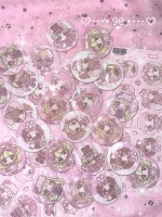 핑크 프린세스 랜덤 핀버튼 [12종]