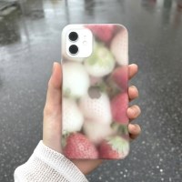 [반투명 스트로베리]아이폰17 에어 프로 갤럭시s25 s26 커플 선물