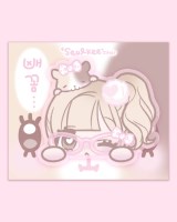 안경기니걸 글리터 에폭시 집게핀