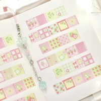 얌얌딸기 패치워크 마스킹 테이프