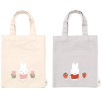 미피 미니 토트백 손가방 에코백 레드 핑크