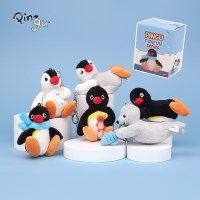 핑구의 FUNFUN 시리즈 랜덤 키링 오리지널 봉제인형 키홀더