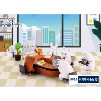 [먼데이브루스 시리즈6] 회의에서 숨는 법 (6종) 피규어