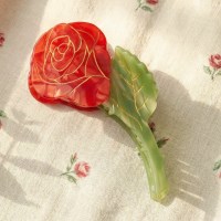 (선물포장) Rose Hair Claw - Coucou Suzette(쿠쿠수제뜨)