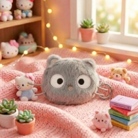 산리오 캐릭터즈 모노톤미니파우치 초코캣