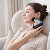 [하루5분] 무선 괄사 림프 어깨 승모근 종아리 마사지 안마기