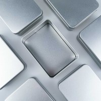 사각 무지 틴케이스 포카 포토 굿즈 정리함 보관함