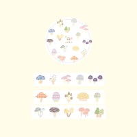 버섯 마스킹테이프