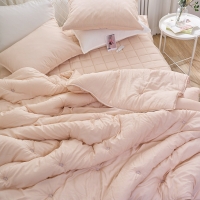 [메종쉼] 국내제작 친환경 모달 자수 사계절 차렵 이불 세트 3컬러