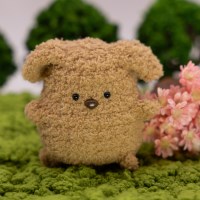 백꾸추천 중력도 못 이긴 뱃살! 하찮은 매력 똥강아지 뜨개 키링