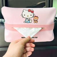 헬로키티 차량용 티슈 보관함