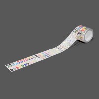 글렌 작은 모양 화살표 키스컷 테이프