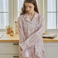 로젤린 긴팔 여성페어 아이보리 (60수)