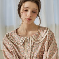 키프리 7부 투피스 피치그레이 (40수)