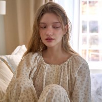 세릴 7부 투피스 크림 (32수)