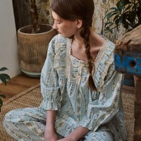 앤의 블루벨 7부 투피스 빈티지블루 (40수)