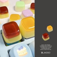 맞춤형 PBT 푸딩 젤리 DIY 기계식 키보드 키캡