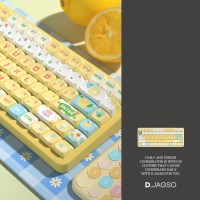 레몬 소금 DIY 키보드 키캡 꾸미기 풀셋 PBT