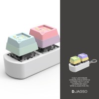 키캡 감압 키링 키보드 복고풍 레트로 스타일