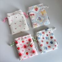 string pouch mini (terry) 4color