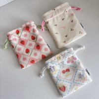 string pouch mini (terry) 3color