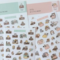 My Little Cat 스티커 ver.10 - 리틀레코드, 리틀드림