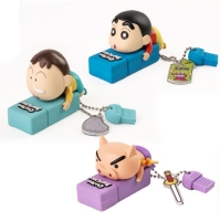 포카모리 짱구 어부바 피규어 USB메모리 키링 64GB