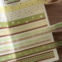 초코 & 그린 마테4종set+씰스티커