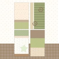 초코 & 말차 모조지팩