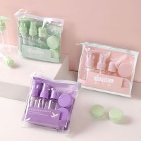 여행용 멀티 7종 공병세트 여행용 휴대용 리필용기 펌프