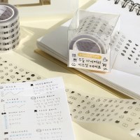 아이코닉 두들 다이어리 키스컷 테이프